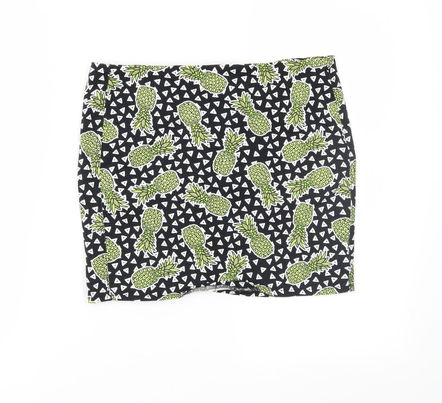 Divided Womens Black Geometric  Straight & Pencil Set Size 8