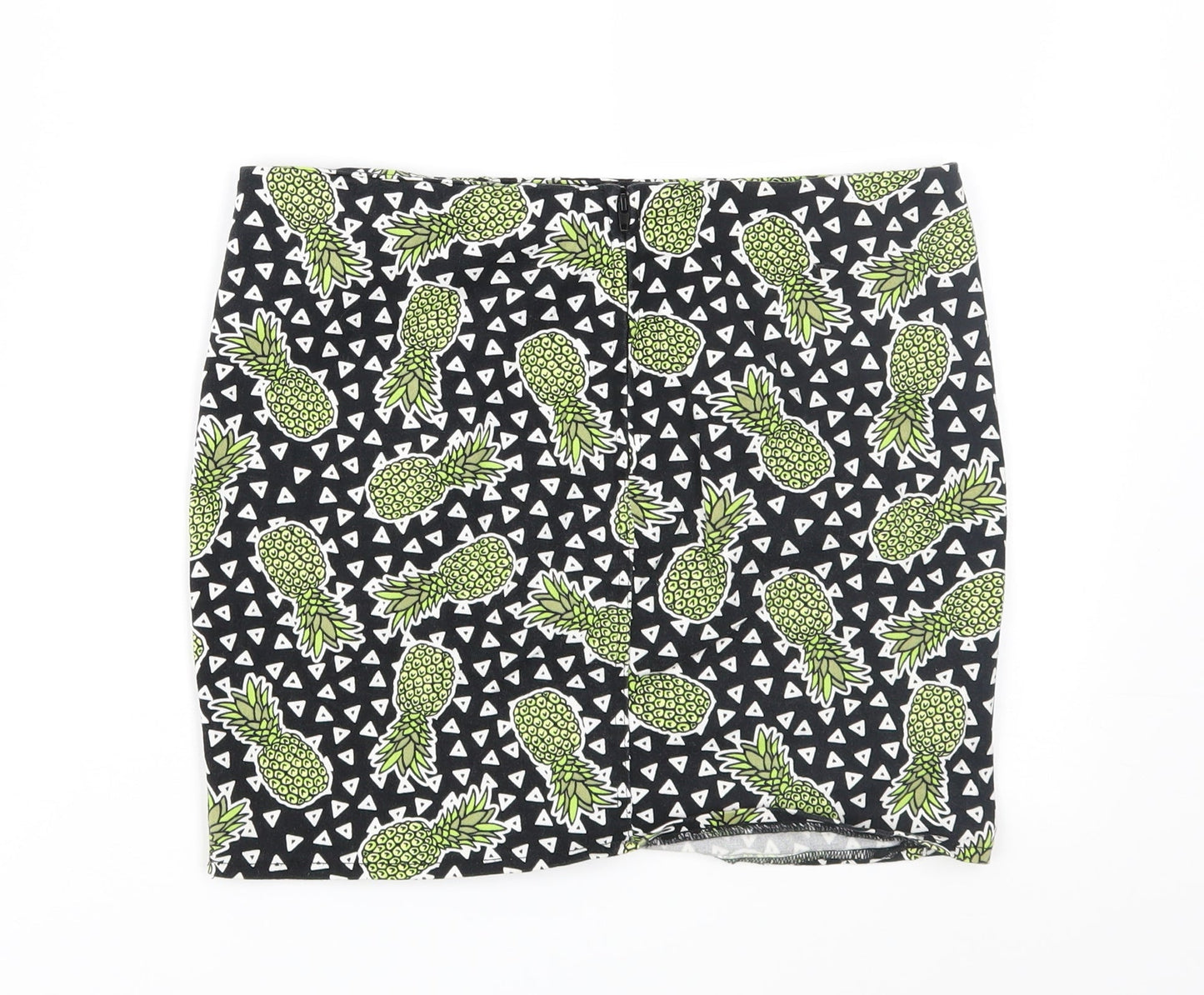 Divided Womens Black Geometric  Straight & Pencil Set Size 8