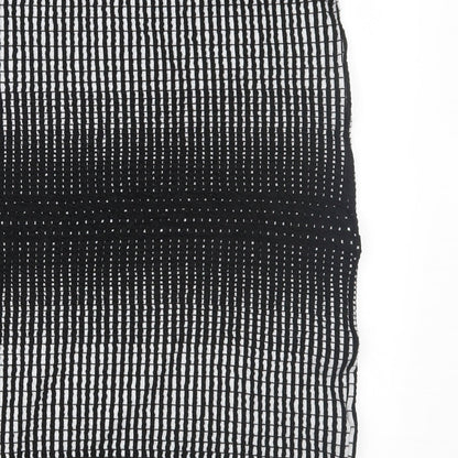 A&G Womens Black Geometric  Straight & Pencil Skirt Size 12