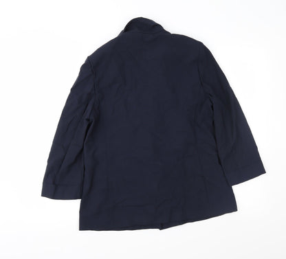 Womens UK Size 12 Marks and Spencer Blue Jacket