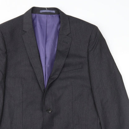 Mens UK Size 40 Marks and Spencer Regular Grey Suit Jacket