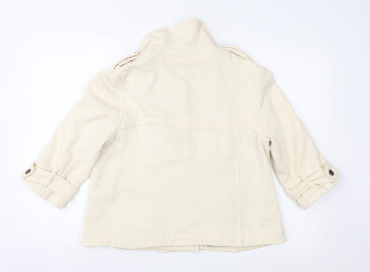 F&F Womens Ivory  Jersey Jacket  Size 14