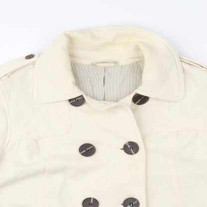 F&F Womens Ivory  Jersey Jacket  Size 14