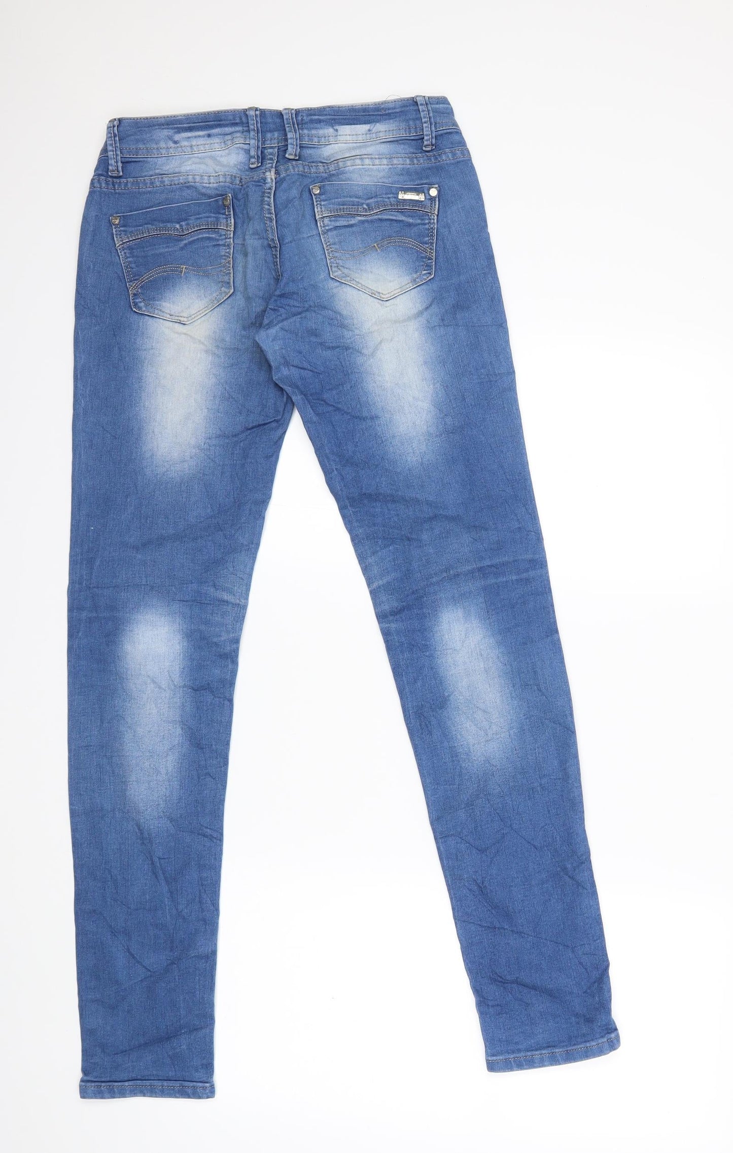 adora's Womens Blue  Denim Skinny Jeans Size 10 L31 in