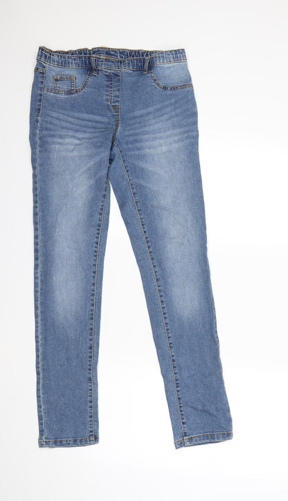 Womens UK Size 30 in Preworn Regular Fit Skinny Blue Jeans