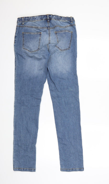 Womens UK Size 30 in Preworn Regular Fit Skinny Blue Jeans