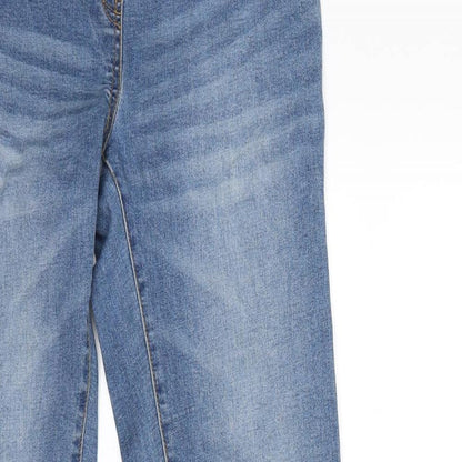 Womens UK Size 30 in Preworn Regular Fit Skinny Blue Jeans