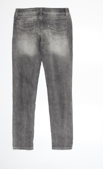 ORSAY Womens Grey  Denim Skinny Jeans Size 32 in L32 in