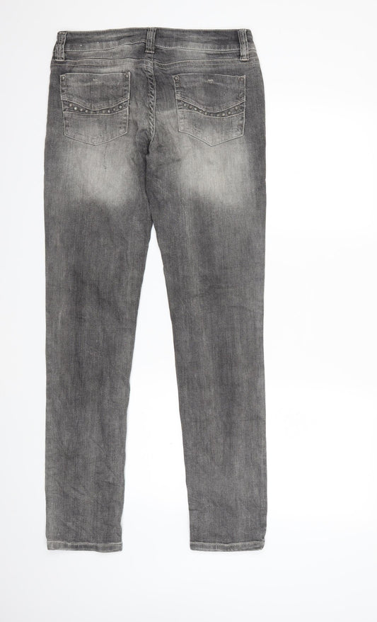 ORSAY Womens Grey  Denim Skinny Jeans Size 32 in L32 in