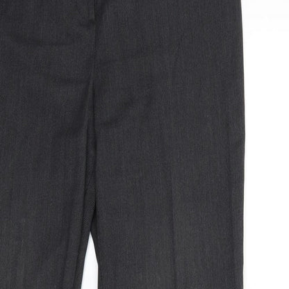 Principles Womens Grey  Denim Trousers  Size 14 L28 in
