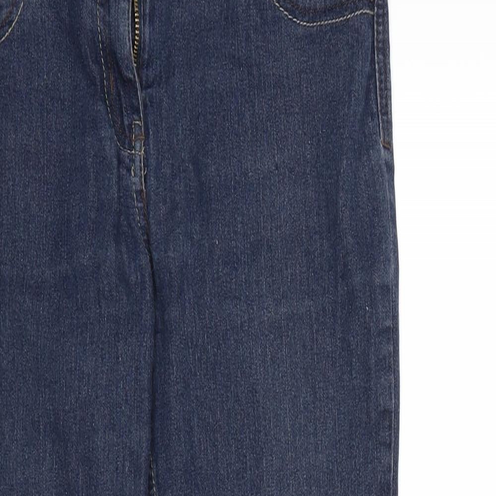 Avenue Womens Blue  Denim Skinny Jeans Size 12 L27 in