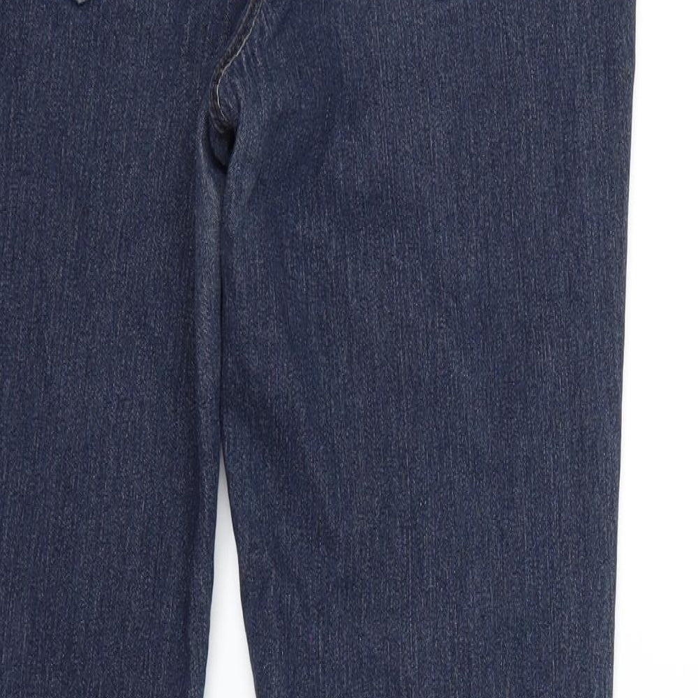 Avenue Womens Blue  Denim Skinny Jeans Size 12 L27 in