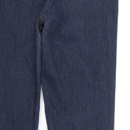 Avenue Womens Blue  Denim Skinny Jeans Size 12 L27 in
