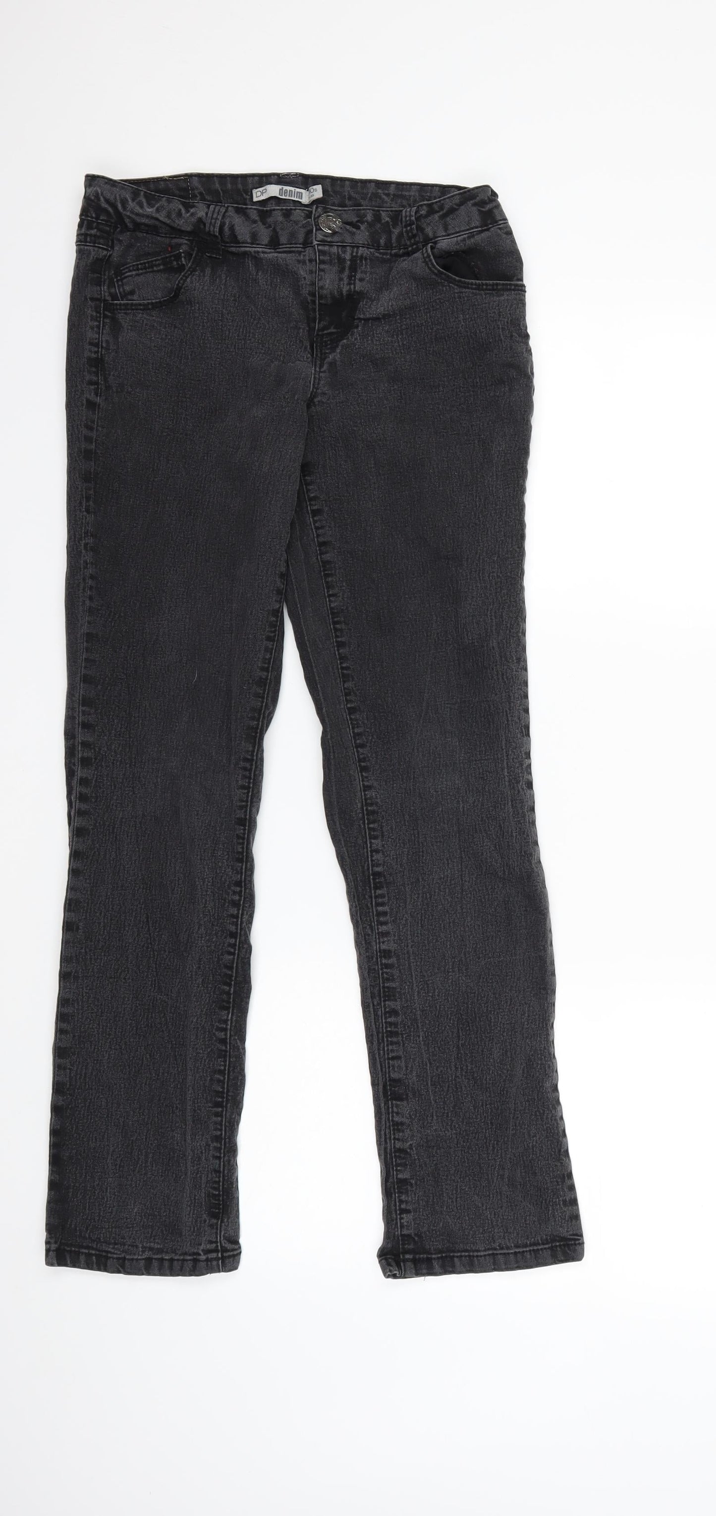 Dorothy Perkins Womens Grey  Denim Skinny Jeans Size 10 L27 in