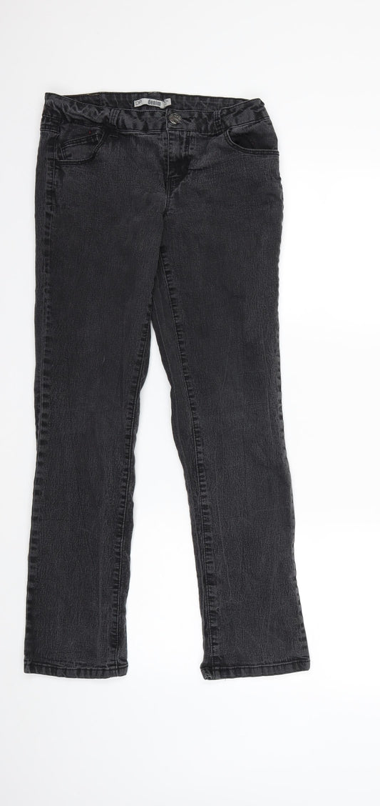 Dorothy Perkins Womens Grey  Denim Skinny Jeans Size 10 L27 in