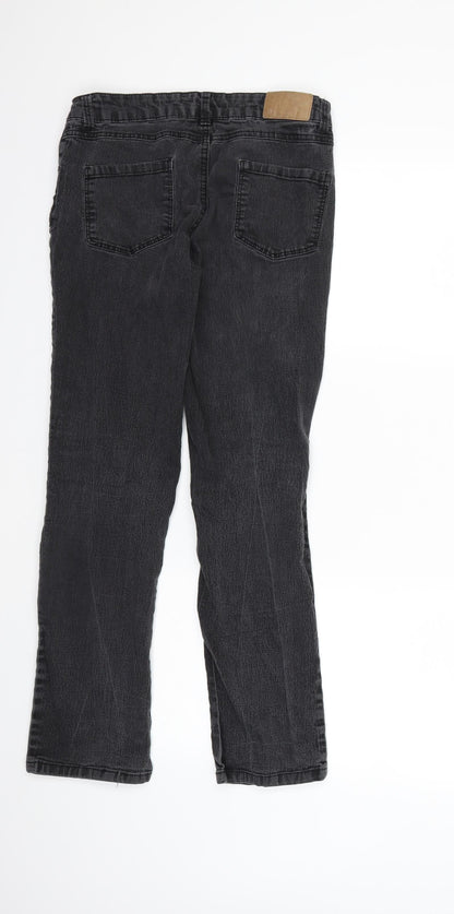 Dorothy Perkins Womens Grey  Denim Skinny Jeans Size 10 L27 in