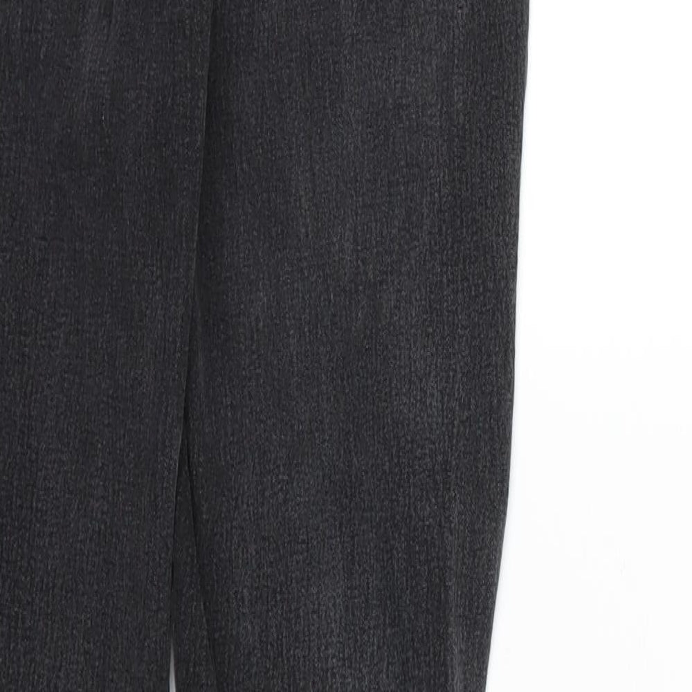 Dorothy Perkins Womens Grey  Denim Skinny Jeans Size 10 L27 in