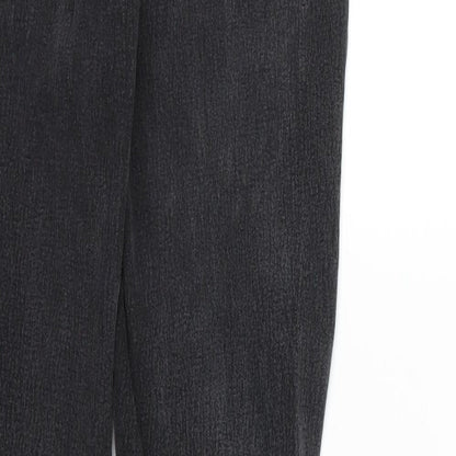 Dorothy Perkins Womens Grey  Denim Skinny Jeans Size 10 L27 in