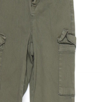 Dorothy Perkins Womens Green  Denim Skinny Jeans Size 8 L26 in