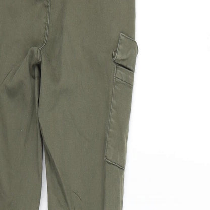 Dorothy Perkins Womens Green  Denim Skinny Jeans Size 8 L26 in