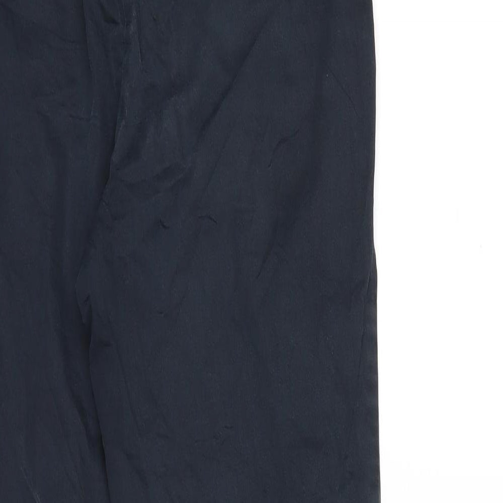 Womens UK Size 10 BRAX Regular Fit Chino Blue Trousers