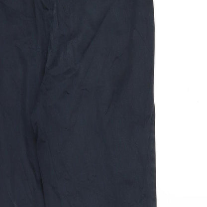 Womens UK Size 10 BRAX Regular Fit Chino Blue Trousers