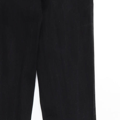 Dorothy Perkins Womens Black  Denim Skinny Jeans Size 8 L30 in