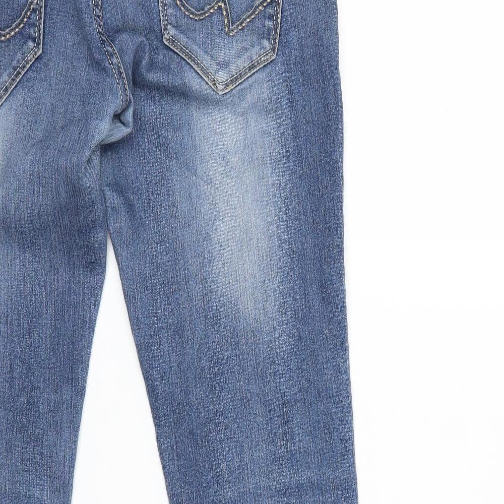 cherri Womens Blue  Denim Straight Jeans Size L L27 in