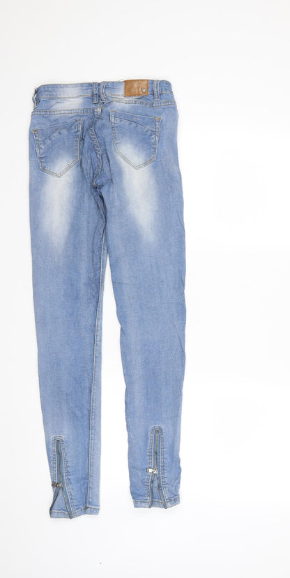 Daysie Womens Blue  Denim Skinny Jeans Size 26 in L28 in