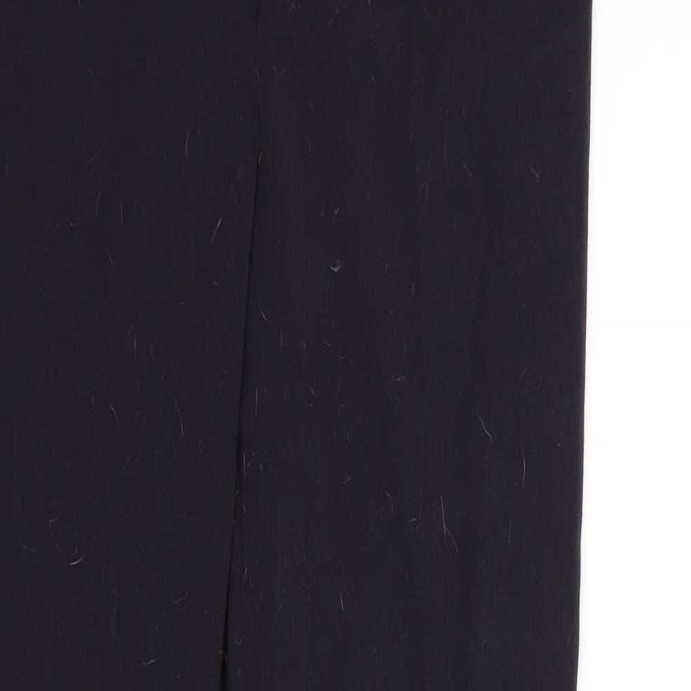Womens UK Size 12 Marks and Spencer Regular Fit  Blue Trousers