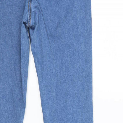 Denim & Co. Womens Blue  Denim Skinny Jeans Size 14 L30 in