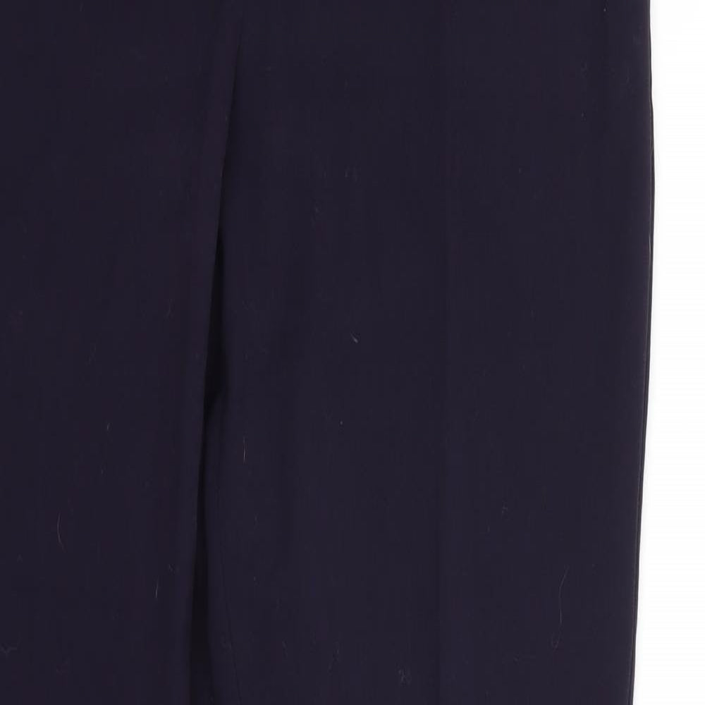 Womens UK Size 10 H&M Regular Fit  Blue Trousers