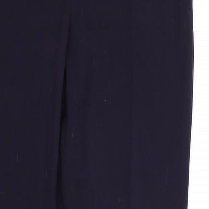 Womens UK Size 10 H&M Regular Fit  Blue Trousers
