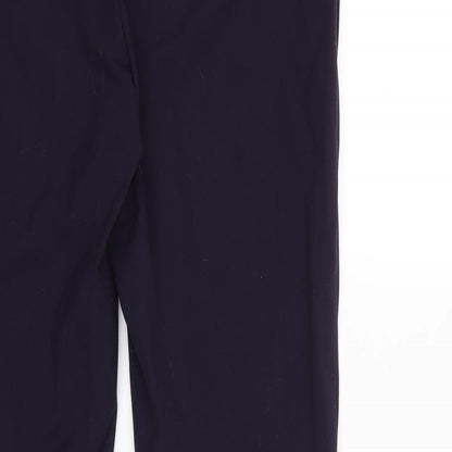 Womens UK Size 10 H&M Regular Fit  Blue Trousers