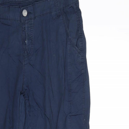 Multiblu Womens Blue   Cargo Trousers Size 10 L23 in