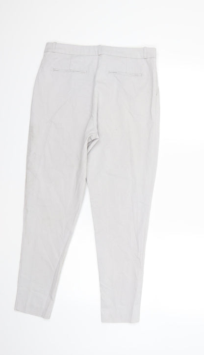 RESERVED Womens Grey   Trousers  Size 8 L26 in