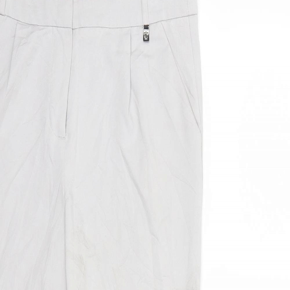 RESERVED Womens Grey   Trousers  Size 8 L26 in