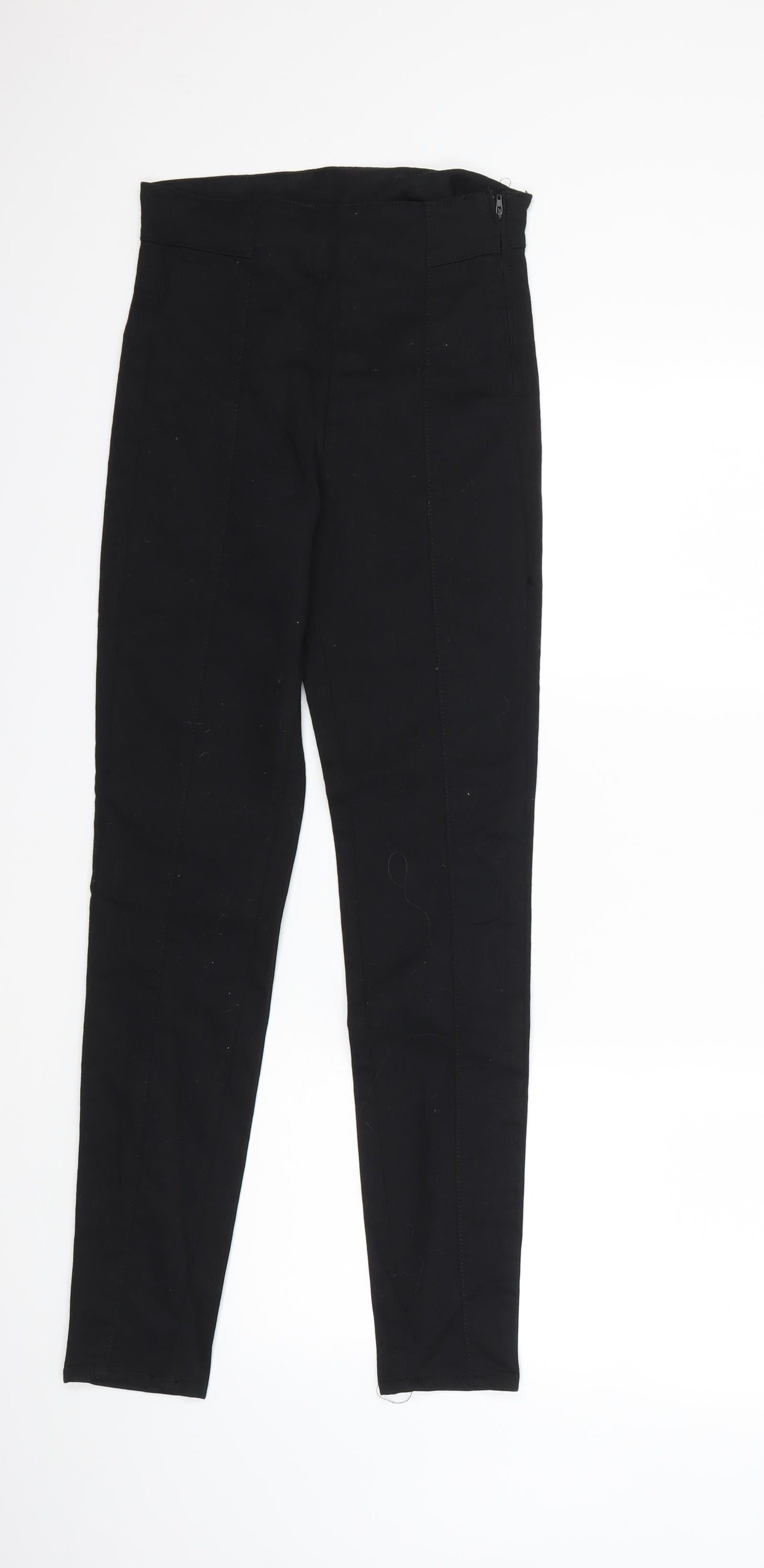 Womens UK Size 8 H&M Regular Fit Skinny Black Jeans