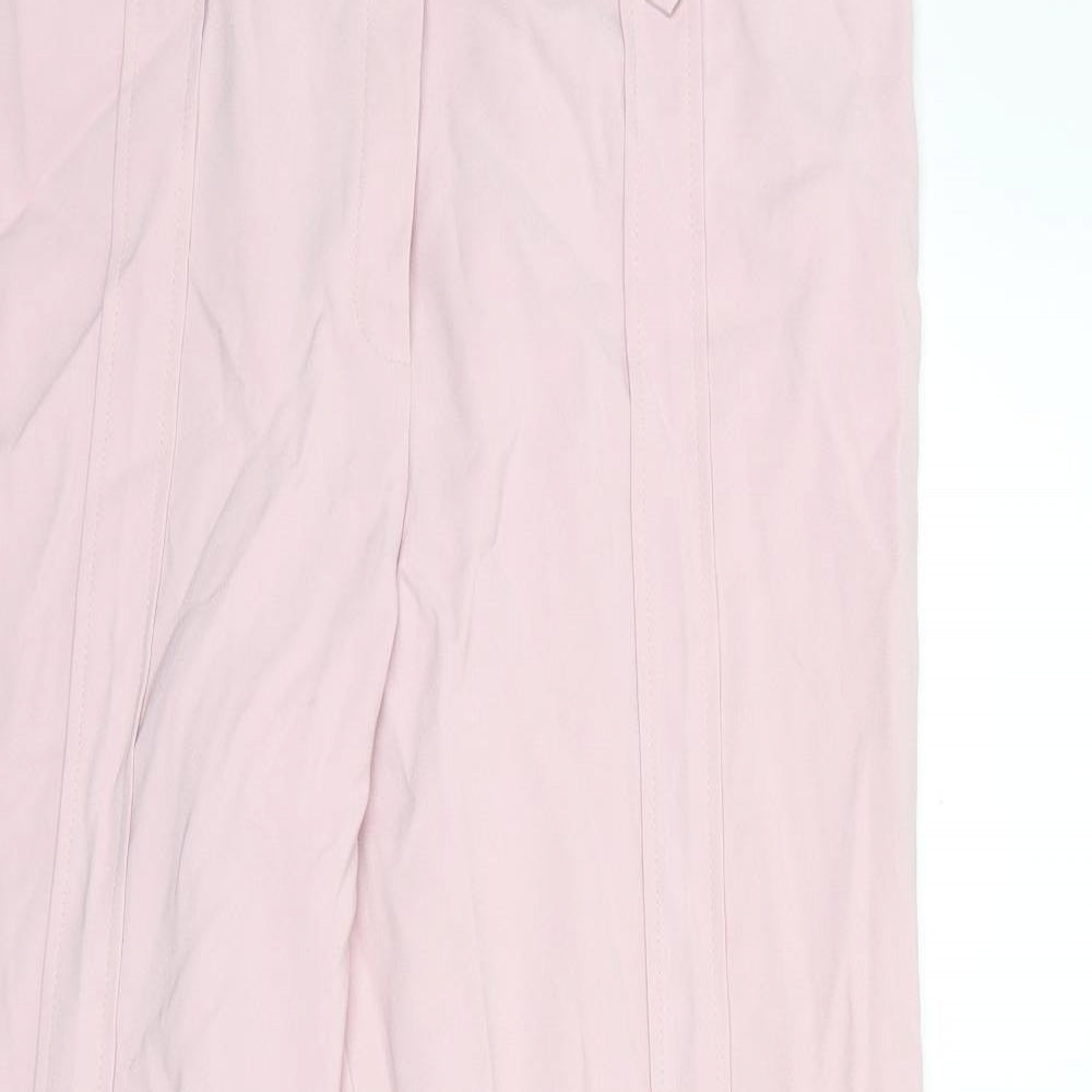 Womens UK Size 22 Agenda Regular Fit  Pink Trousers