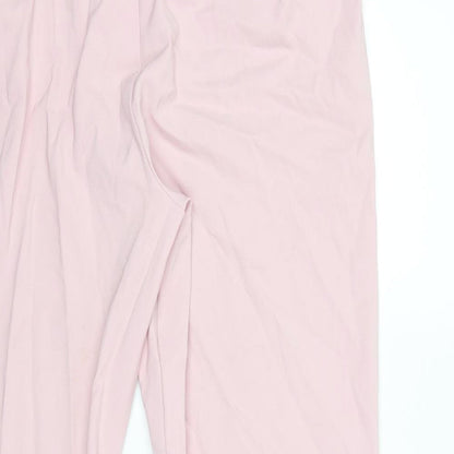 Womens UK Size 22 Agenda Regular Fit  Pink Trousers