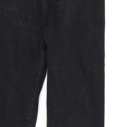 Zara Womens Black  Denim Skinny Jeans Size 8 L26 in
