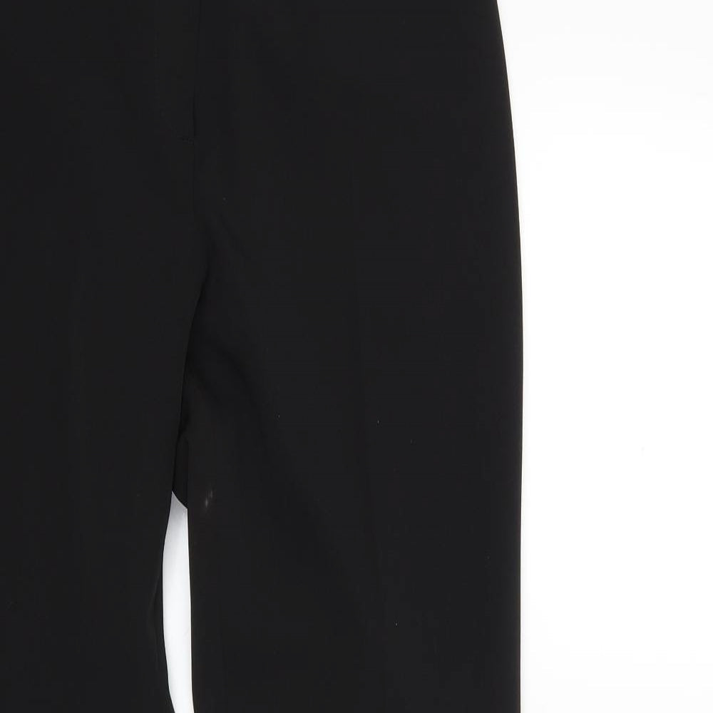 Womens UK Size 12 Dorothy Perkins Regular Fit  Black Trousers