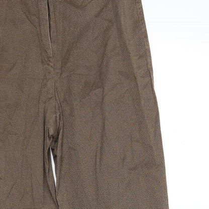 Womens UK Size 14 ZERRES Regular Fit  Brown Trousers