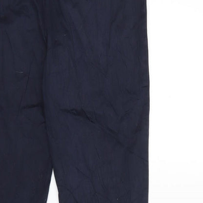 Yessica Womens Blue   Trousers  Size 12 L26 in