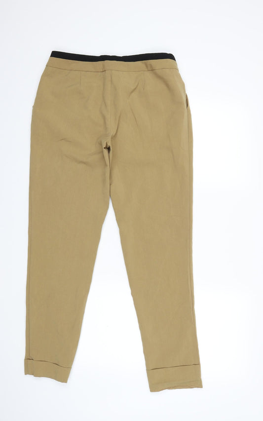 New Look Womens Brown   Trousers  Size 12 L30 in