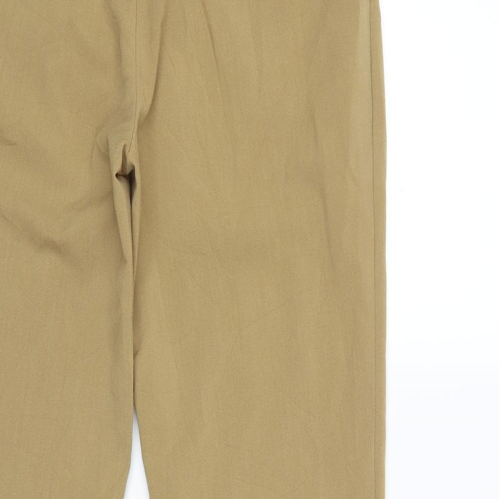 New Look Womens Brown   Trousers  Size 12 L30 in