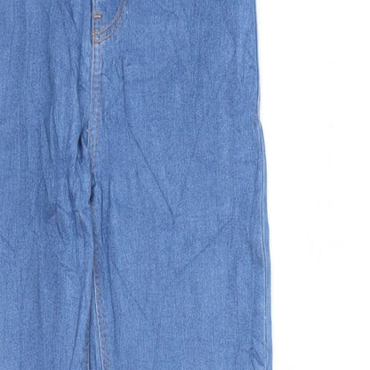 Womens UK Size 8 Sinsay Regular Fit Skinny Blue Jeans