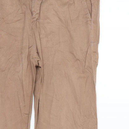 Reiko Womens Brown   Chino Trousers Size 34 in L26 in