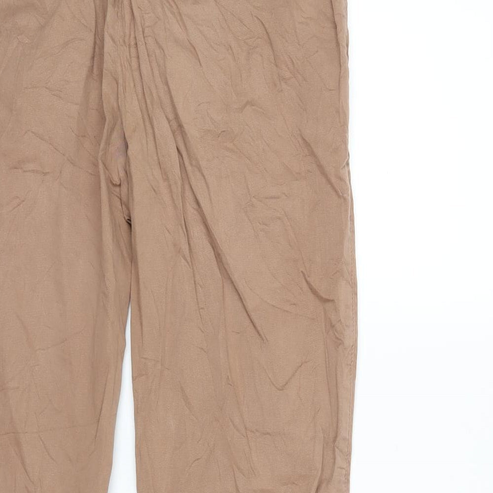 Reiko Womens Brown   Chino Trousers Size 34 in L26 in