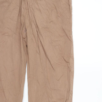 Reiko Womens Brown   Chino Trousers Size 34 in L26 in